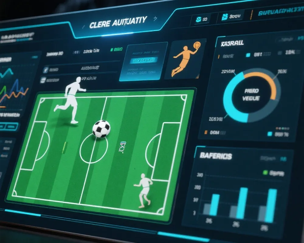 虚拟体育数据分析场景